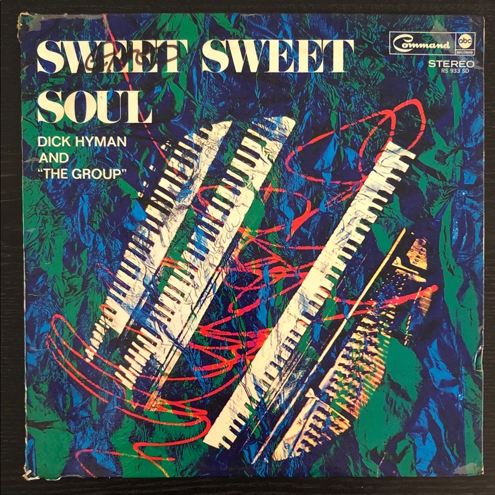 Dick Hyman And “The Group” Vinyl Lp Record Album Sweet Sweet Soul ‘68